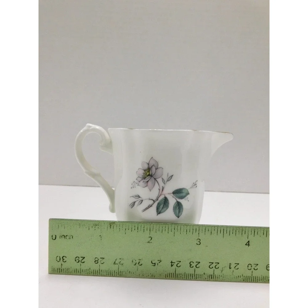 Royal Grafton Fine Bone China Creamer & Sugar Bowl  Pink Floral Gold Trim DW707